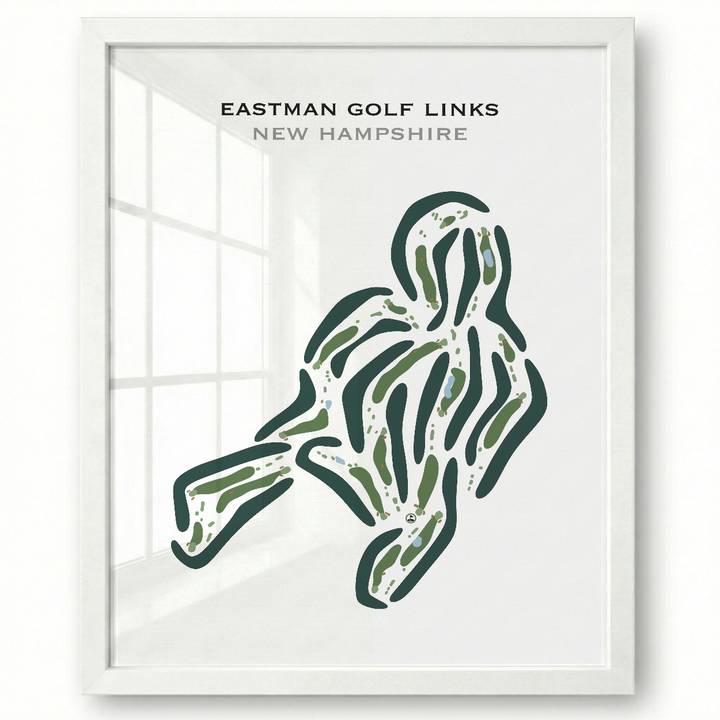 Eastman Golf Links, New Hampshire - Printed Golf Courses