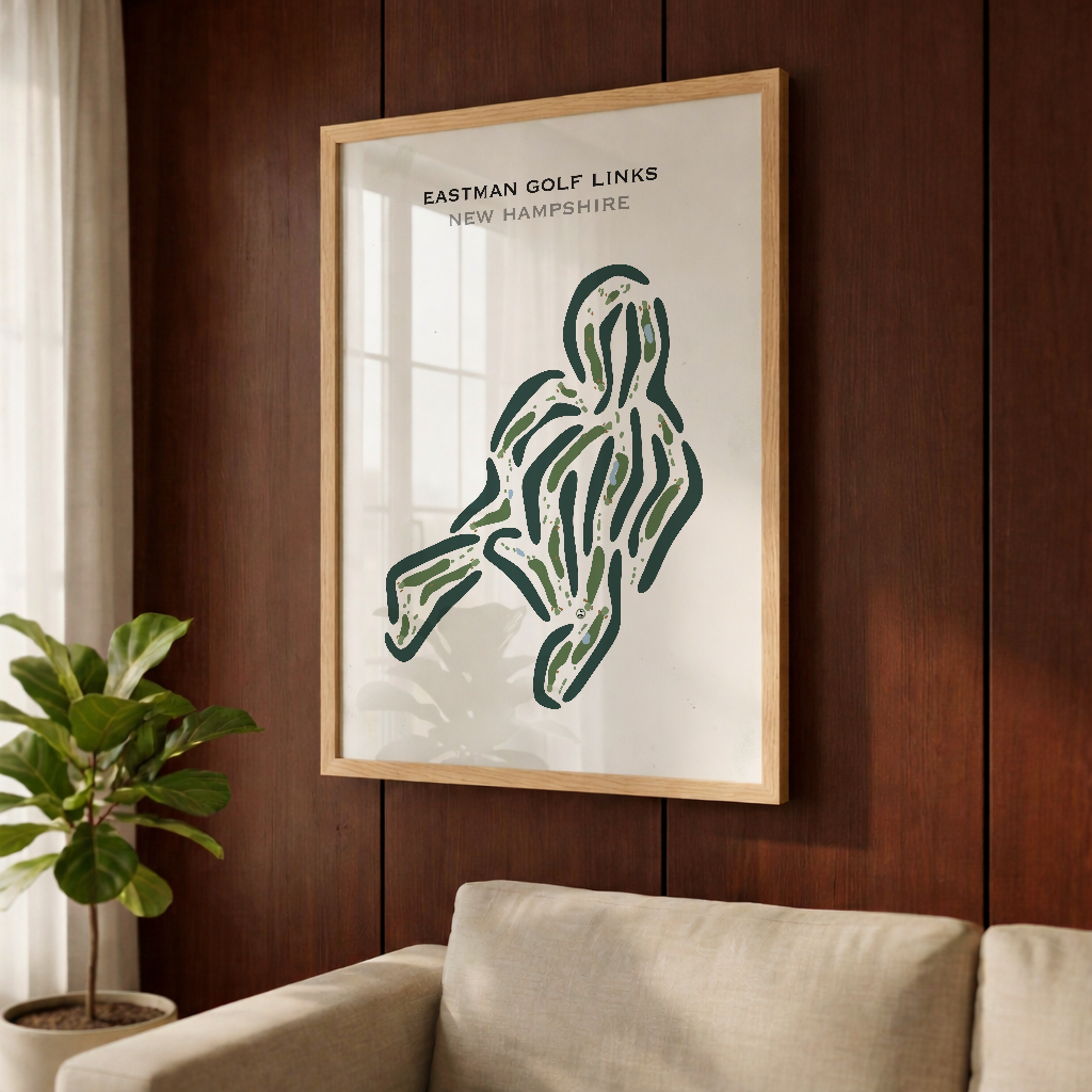 Eastman Golf Links, New Hampshire - Printed Golf Courses
