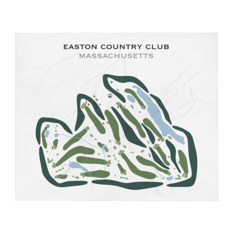 Easton Country Club, Massachusetts - Printed Golf Courses