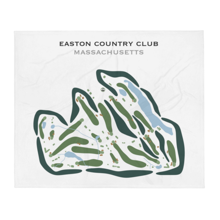 Easton Country Club, Massachusetts - Printed Golf Courses