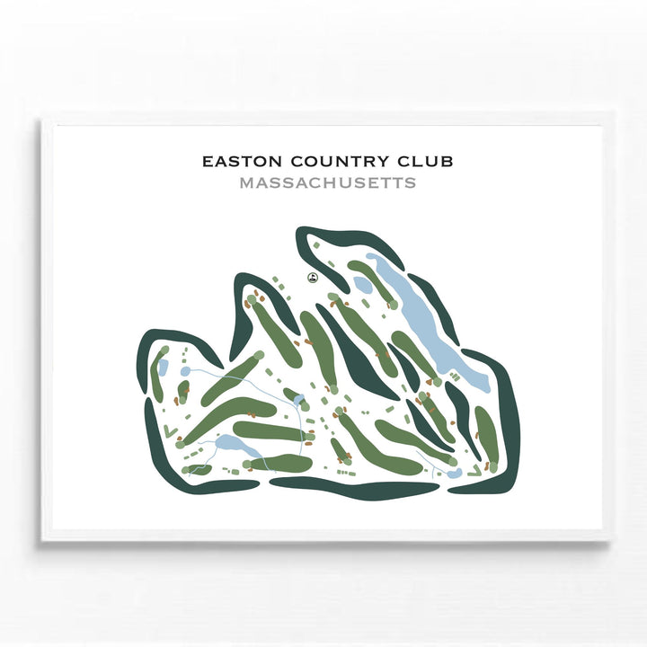 Easton Country Club, Massachusetts - Printed Golf Courses