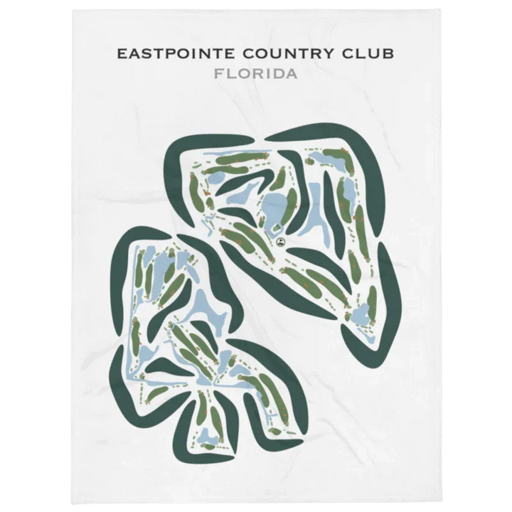 EastPointe Country Club, Florida - Printed Golf Courses