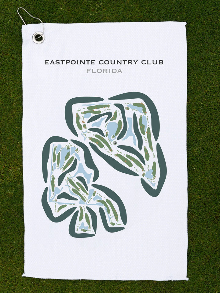 EastPointe Country Club, Florida - Printed Golf Courses