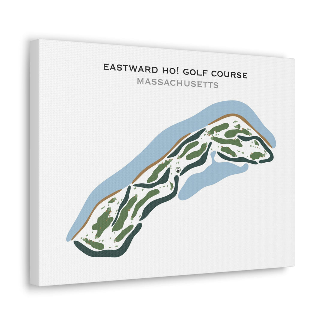 Eastward Ho! Golf Course, Massachusetts - Printed Golf Courses