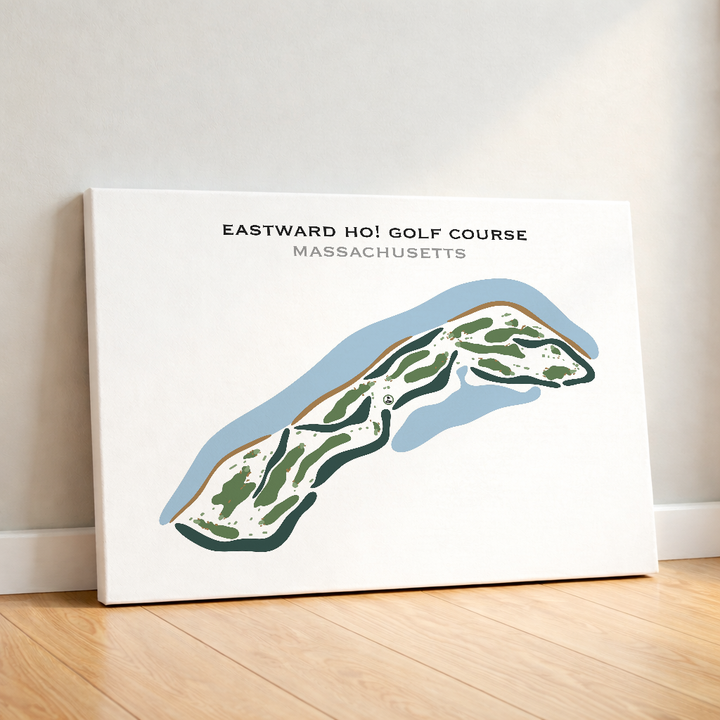 Eastward Ho! Golf Course, Massachusetts - Printed Golf Courses
