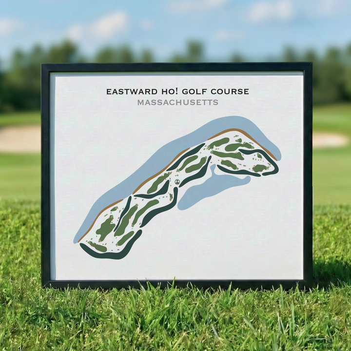 Eastward Ho! Golf Course, Massachusetts - Printed Golf Courses