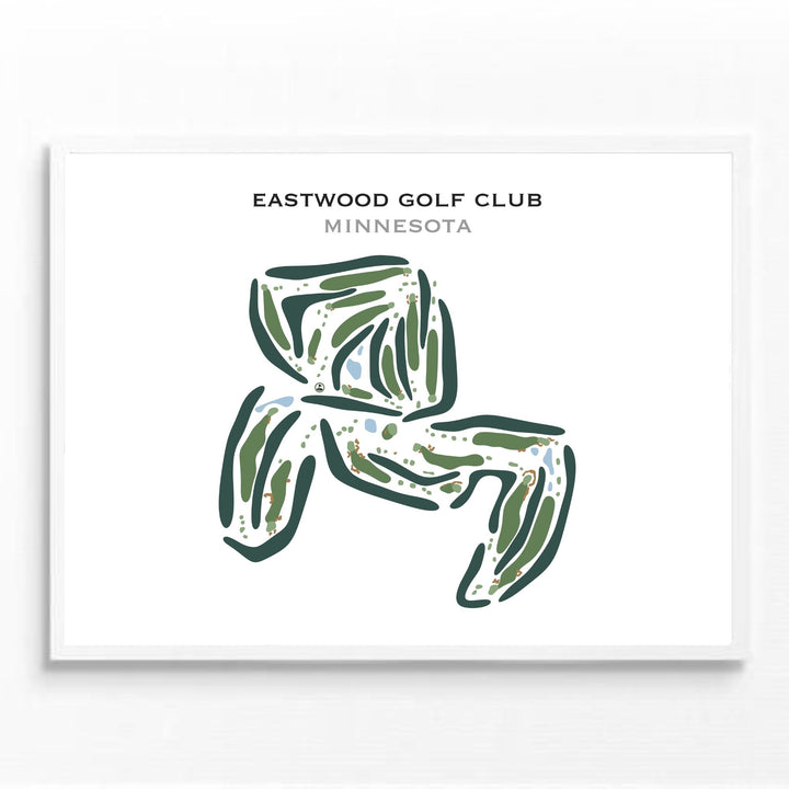 Eastwood Golf Club, Minnesota - Printed Golf Course