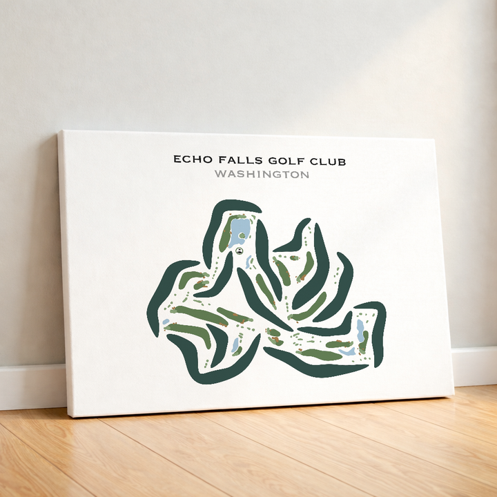 Echo Falls Golf Club, Washington - Printed Golf Courses