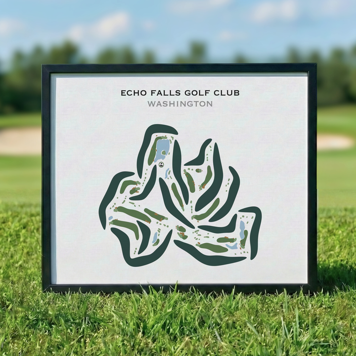Echo Falls Golf Club, Washington - Printed Golf Courses