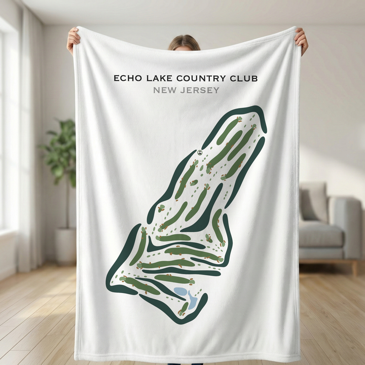 Echo Lake Country Club, New Jersey - Printed Golf Courses