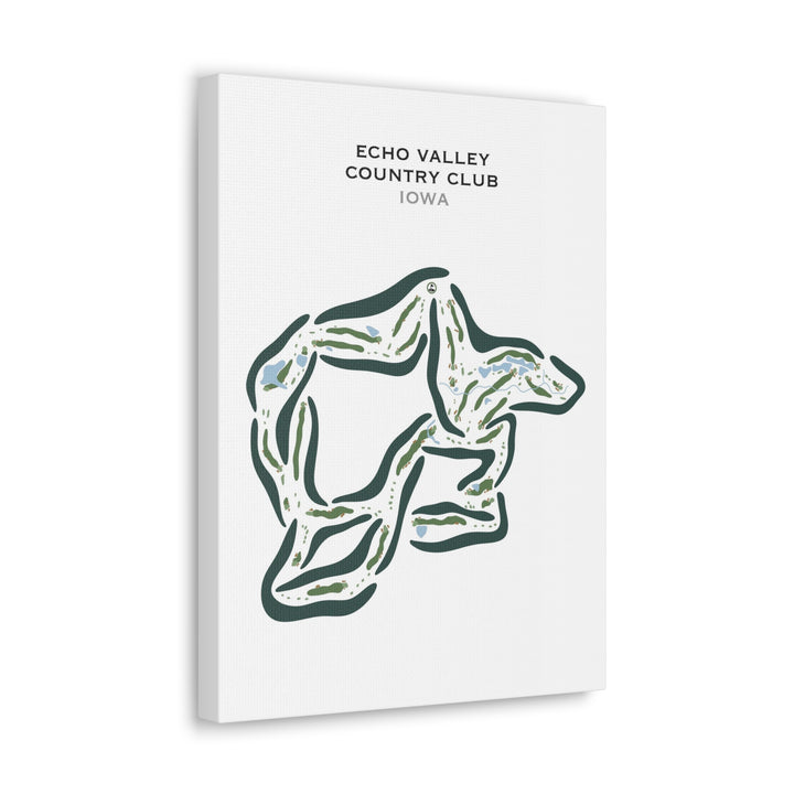 Echo Valley Country Club, Iowa - Printed Golf Courses