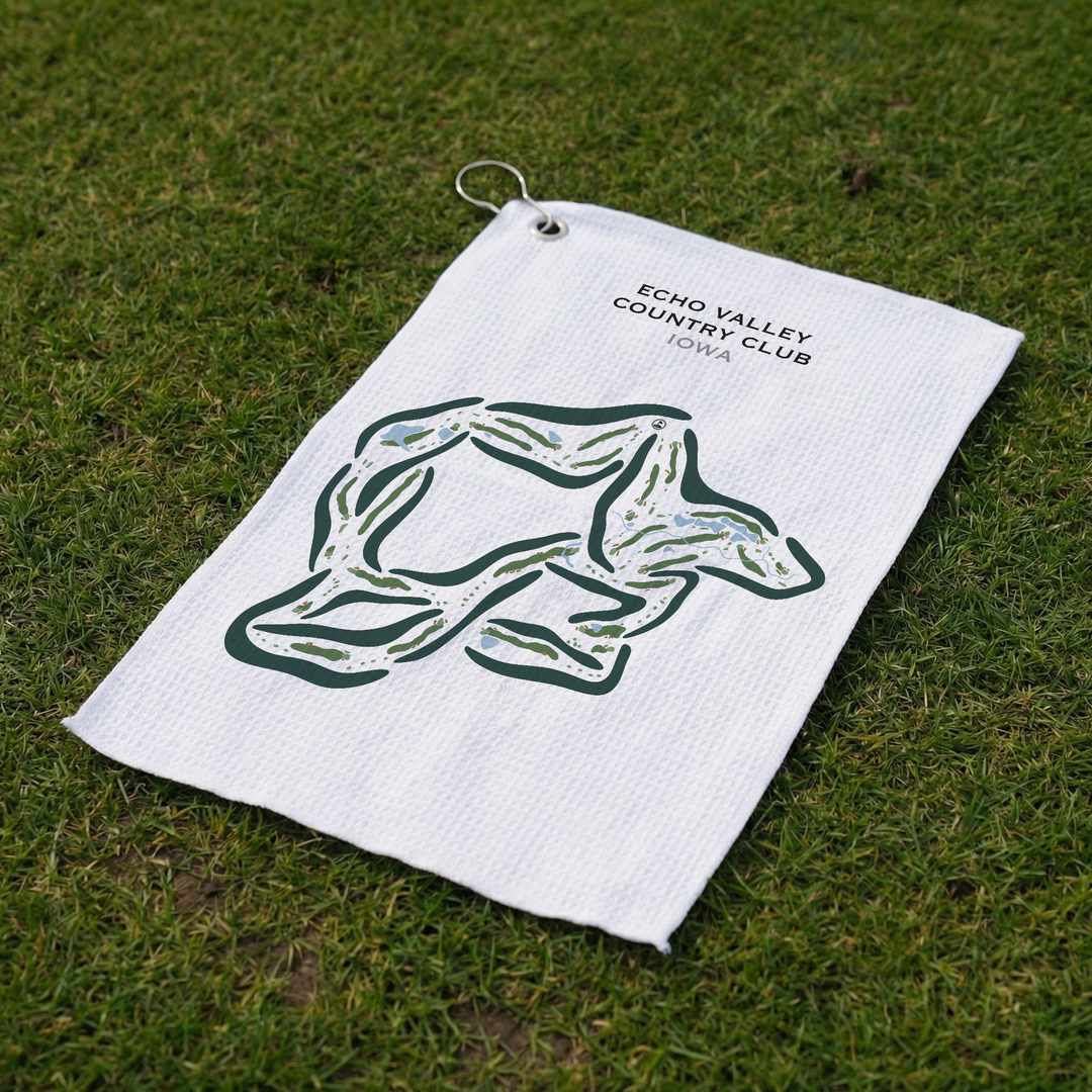 Echo Valley Country Club, Iowa - Printed Golf Courses