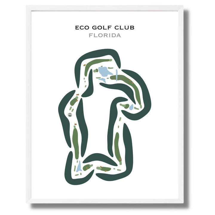 Eco Golf Club, Florida - Printed Golf Courses
