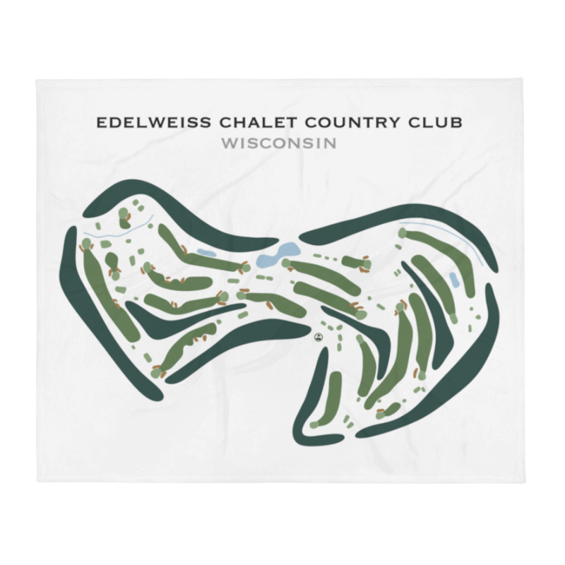 Edelweiss Chalet Country Club, Wisconsin - Printed Golf Course