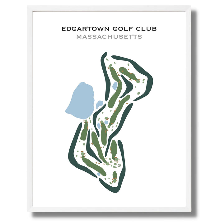 Edgartown Golf Club, Massachusetts - Printed Golf Courses