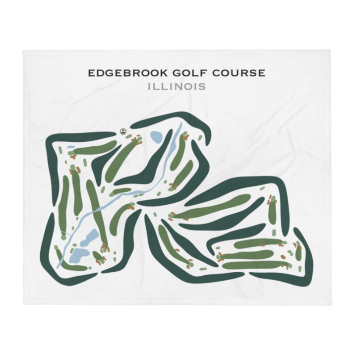 Edgebrook Golf Course, Sandwich, Illinois - Printed Golf Courses