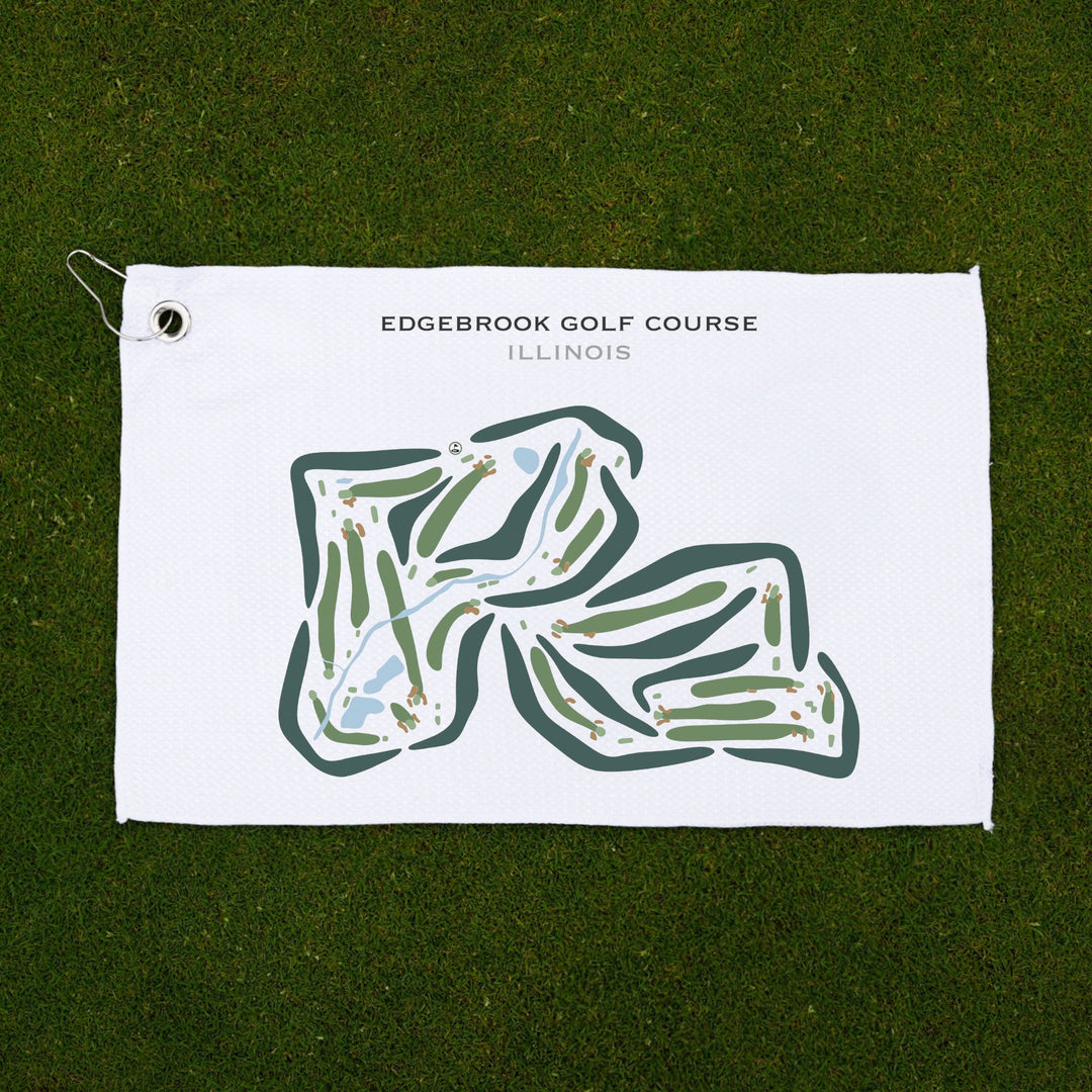 Edgebrook Golf Course, Sandwich, Illinois - Printed Golf Courses