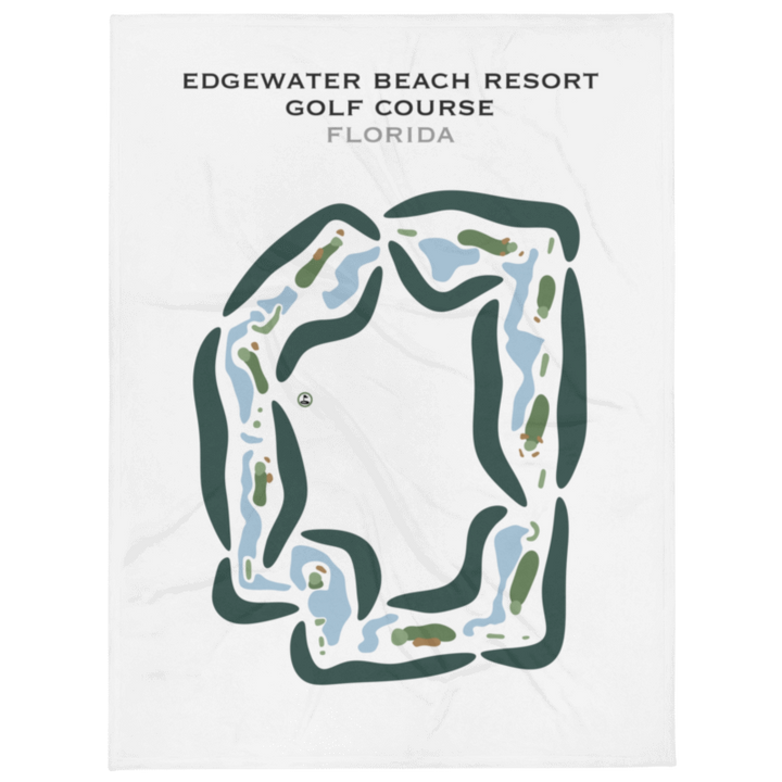 Edgewater Beach Resort & Golf Course, Florida - Printed Golf Courses