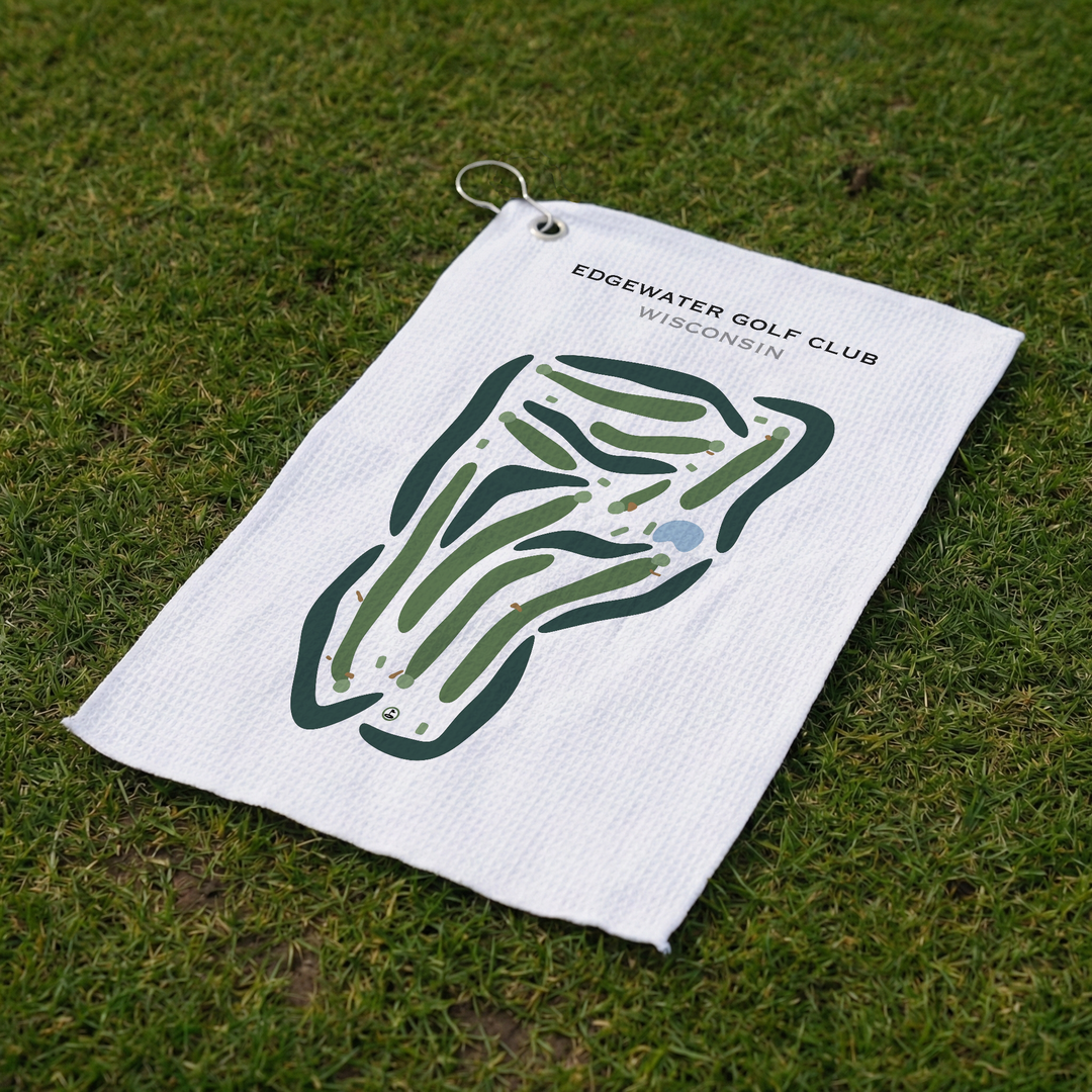 Edgewater Golf Club, Wisconsin - Printed Golf Courses