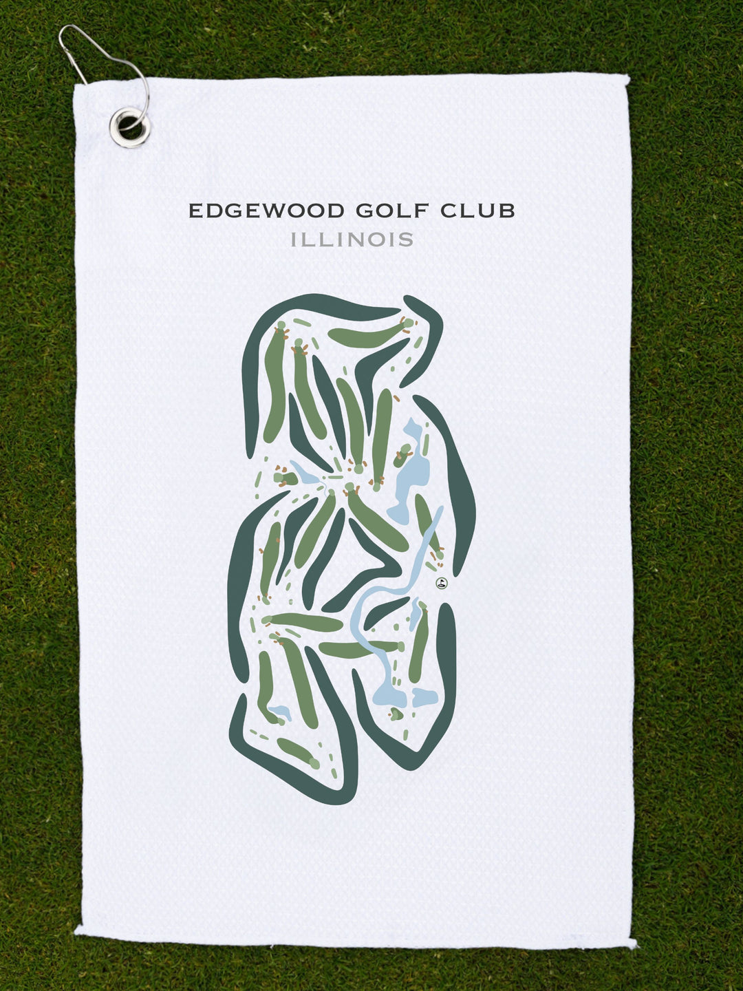 Edgewood Golf Club, Illinois - Printed Golf Courses