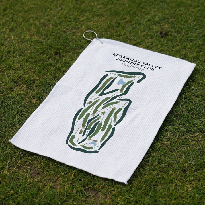 Edgewood Valley Country Club, Illinois - Printed Golf Courses