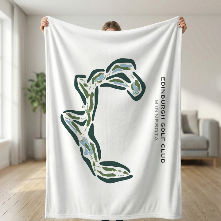 Edinburgh Golf Club, Minnesota - Printed Golf Courses