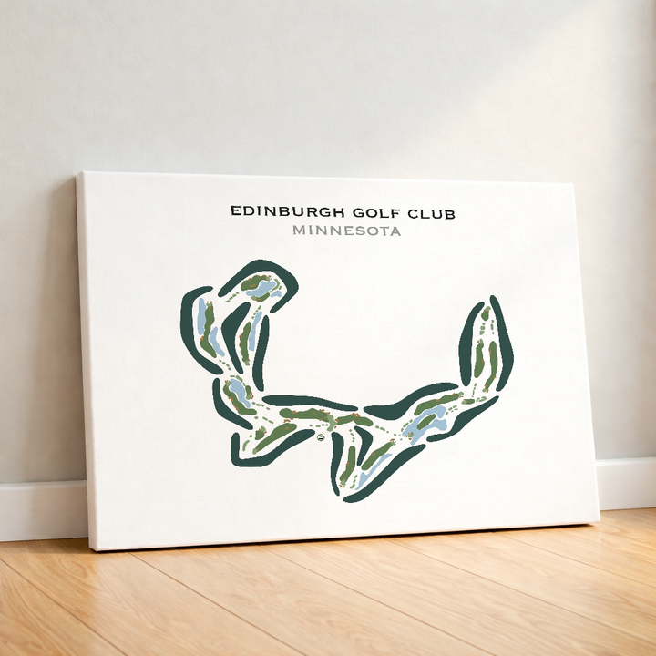 Edinburgh Golf Club, Minnesota - Printed Golf Courses