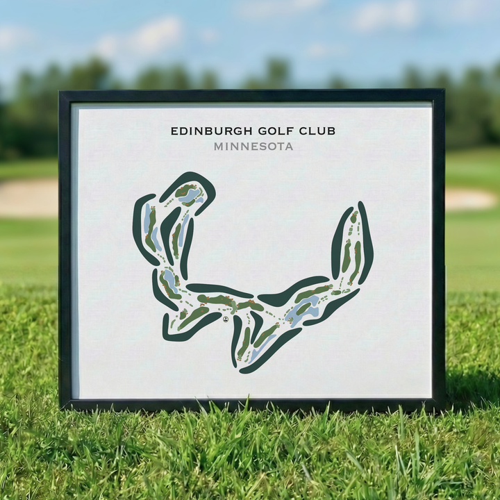Edinburgh Golf Club, Minnesota - Printed Golf Courses