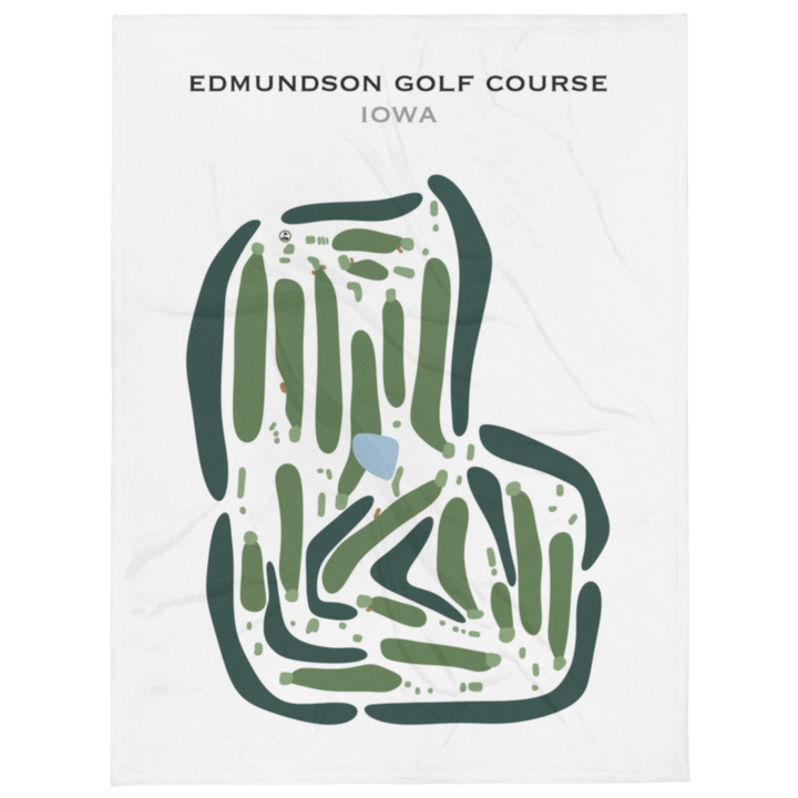 Edmundson Golf Course, Iowa - Printed Golf Courses