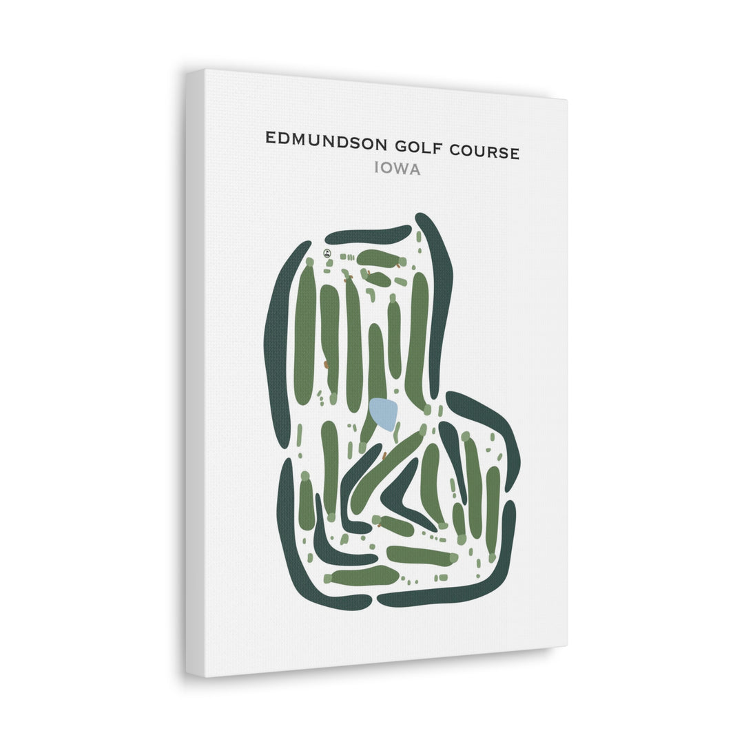 Edmundson Golf Course, Iowa - Printed Golf Courses