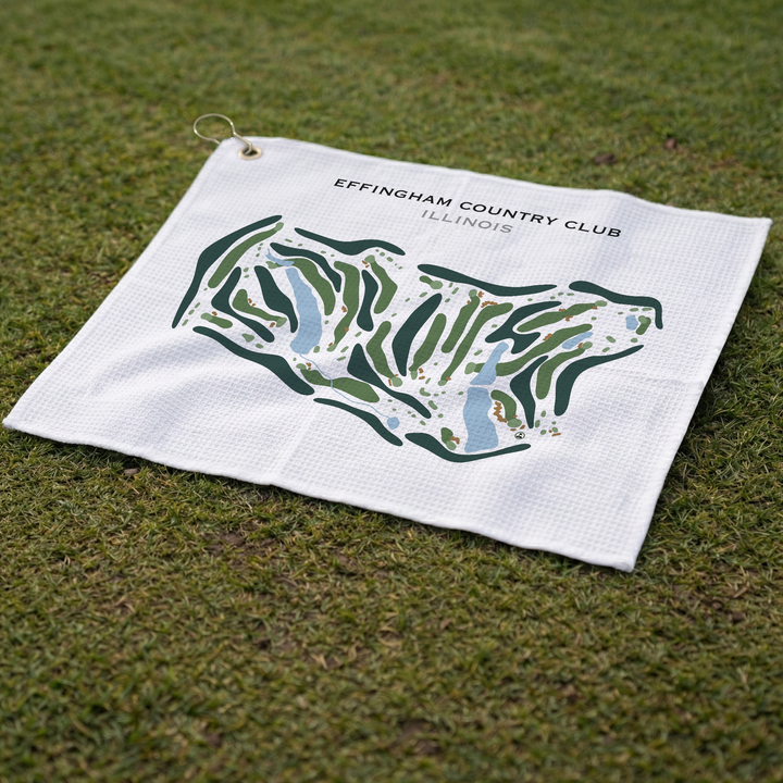 Effingham Country Club, Illinois - Printed Golf Course