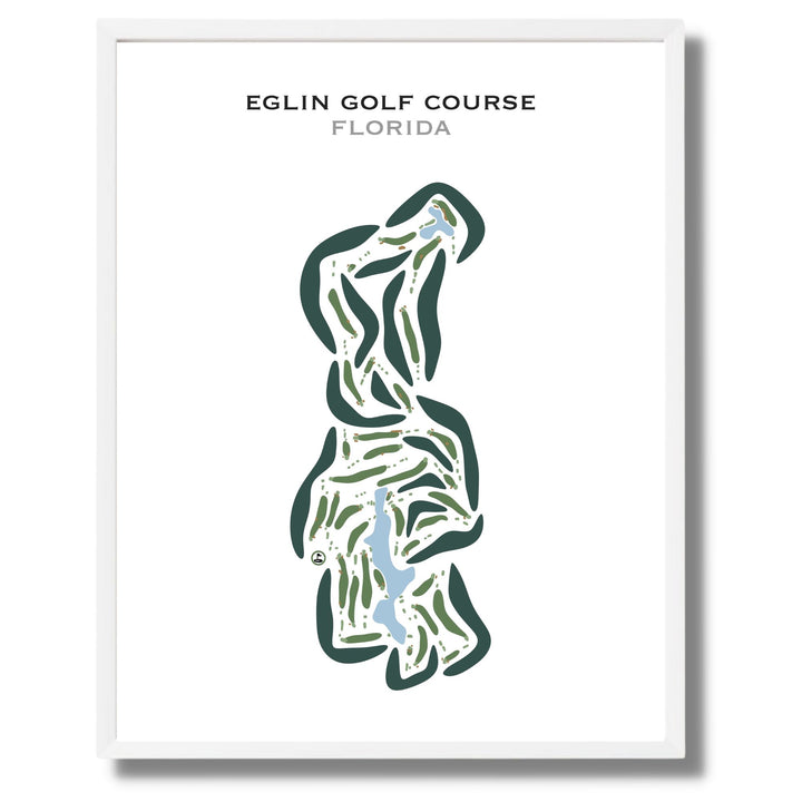 Eglin Golf Course, Florida - Printed Golf Courses