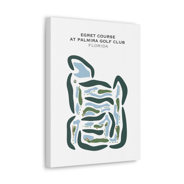 Egret Course at Palmira Golf Club, Florida - Printed Golf Courses