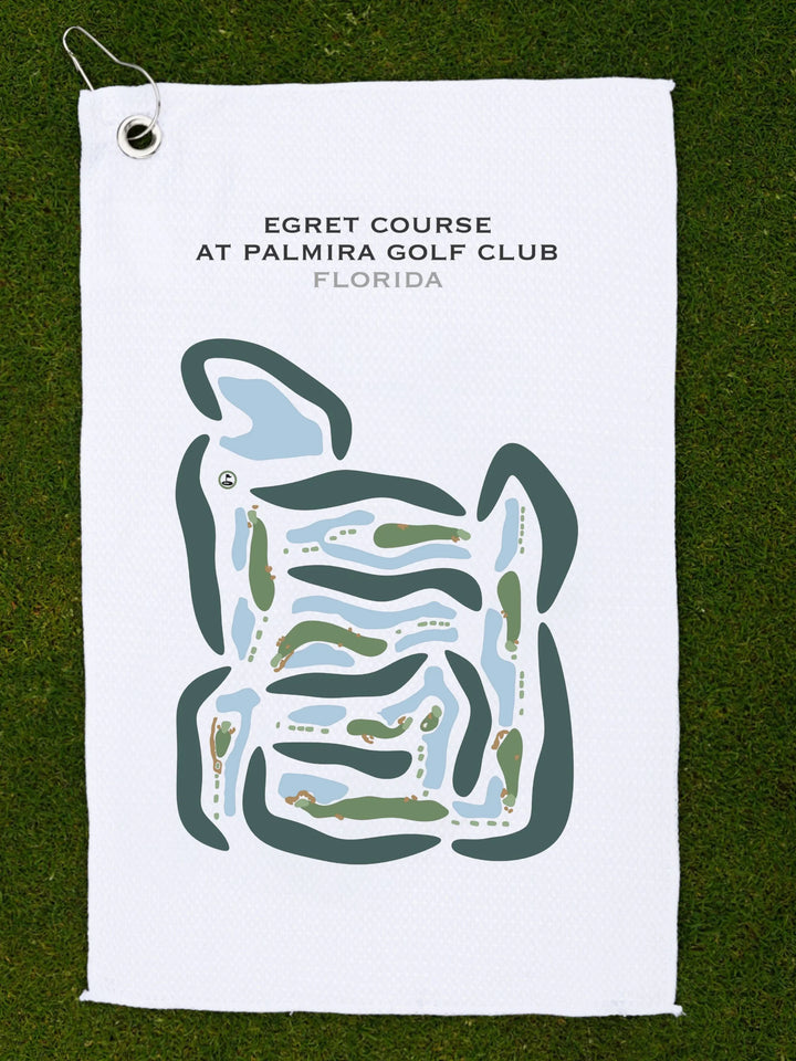 Egret Course at Palmira Golf Club, Florida - Printed Golf Courses
