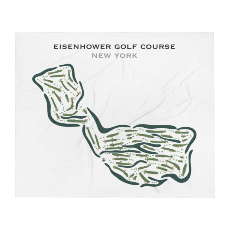 Eisenhower Golf Course, New York - Printed Golf Courses