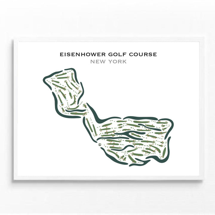 Eisenhower Golf Course, New York - Printed Golf Courses