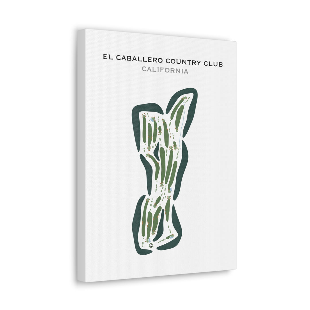 El Caballero Country Club, California - Printed Golf Courses