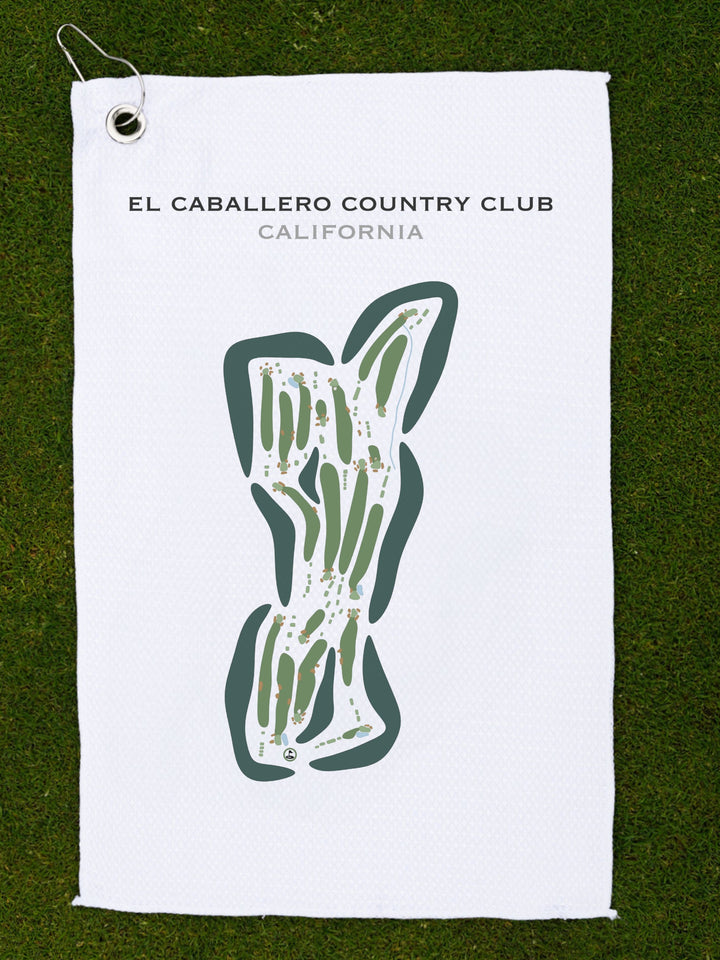 El Caballero Country Club, California - Printed Golf Courses