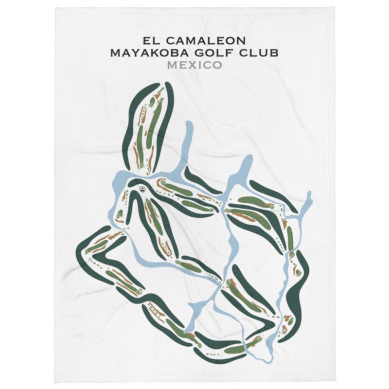 El Camaleón Mayakoba Golf Club, Mexico - Printed Golf Courses - Golf Course Prints