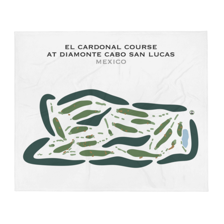 El Cardonal Course at Diamante Cabo San Lucas, Mexico - Printed Golf Courses