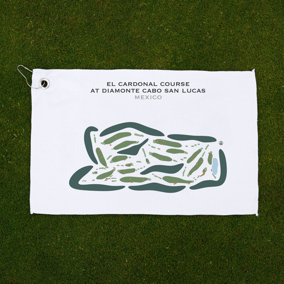 El Cardonal Course at Diamante Cabo San Lucas, Mexico - Printed Golf Courses