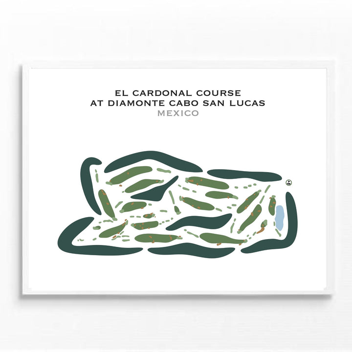 El Cardonal Course at Diamante Cabo San Lucas, Mexico - Printed Golf Courses