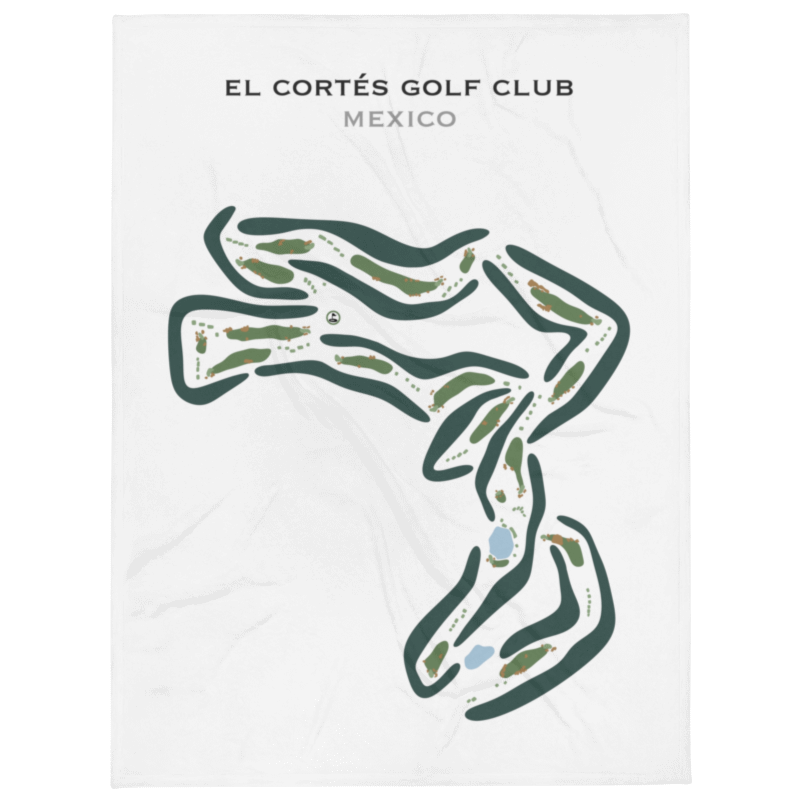 El Cortés Golf Club, Mexico - Printed Golf Courses