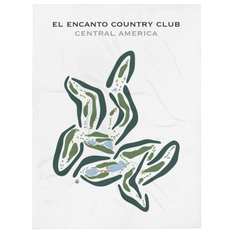 El Encanto Country Club, Central America - Printed Golf Courses