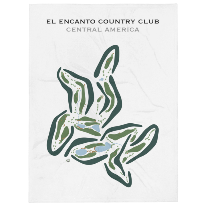 El Encanto Country Club, Central America - Printed Golf Courses