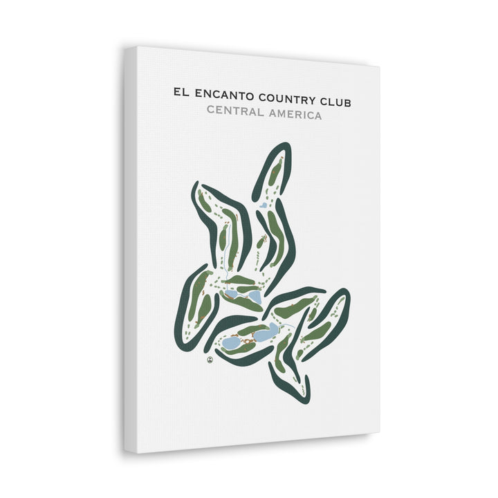 El Encanto Country Club, Central America - Printed Golf Courses