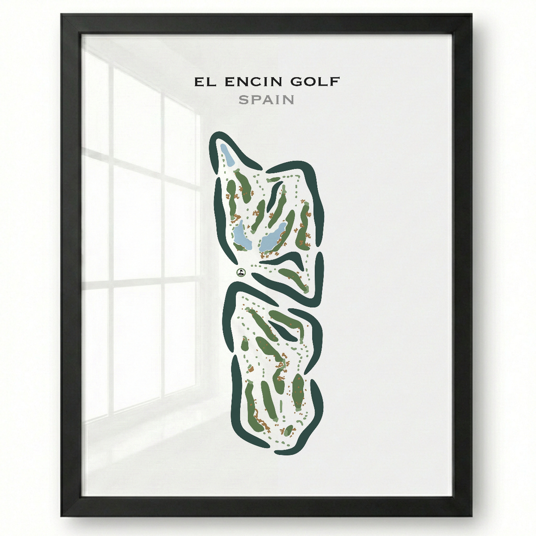 El Encin Golf, Spain - Printed Golf Courses