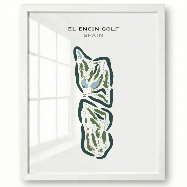El Encin Golf, Spain - Printed Golf Courses