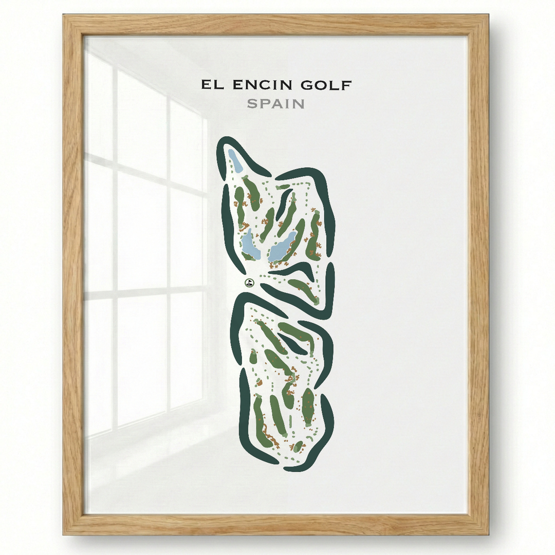 El Encin Golf, Spain - Printed Golf Courses