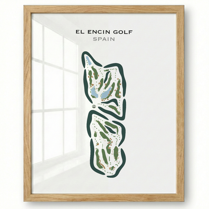 El Encin Golf, Spain - Printed Golf Courses
